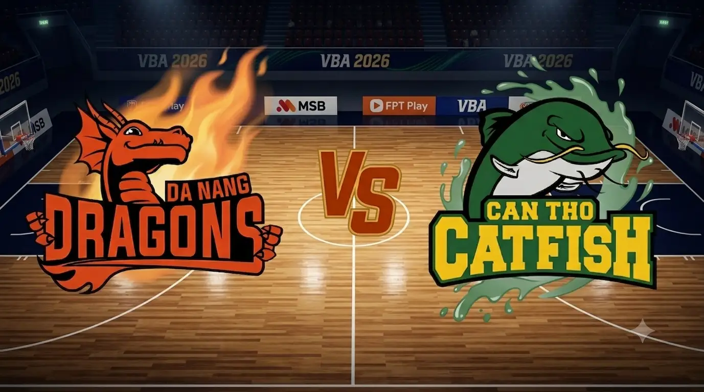 Giải Bóng Rổ VBA 2026: Da Nang Dragons Và Cantho Catfish Cống Hiến Màn Bản Lĩnh Đầy Kiêu Hãnh