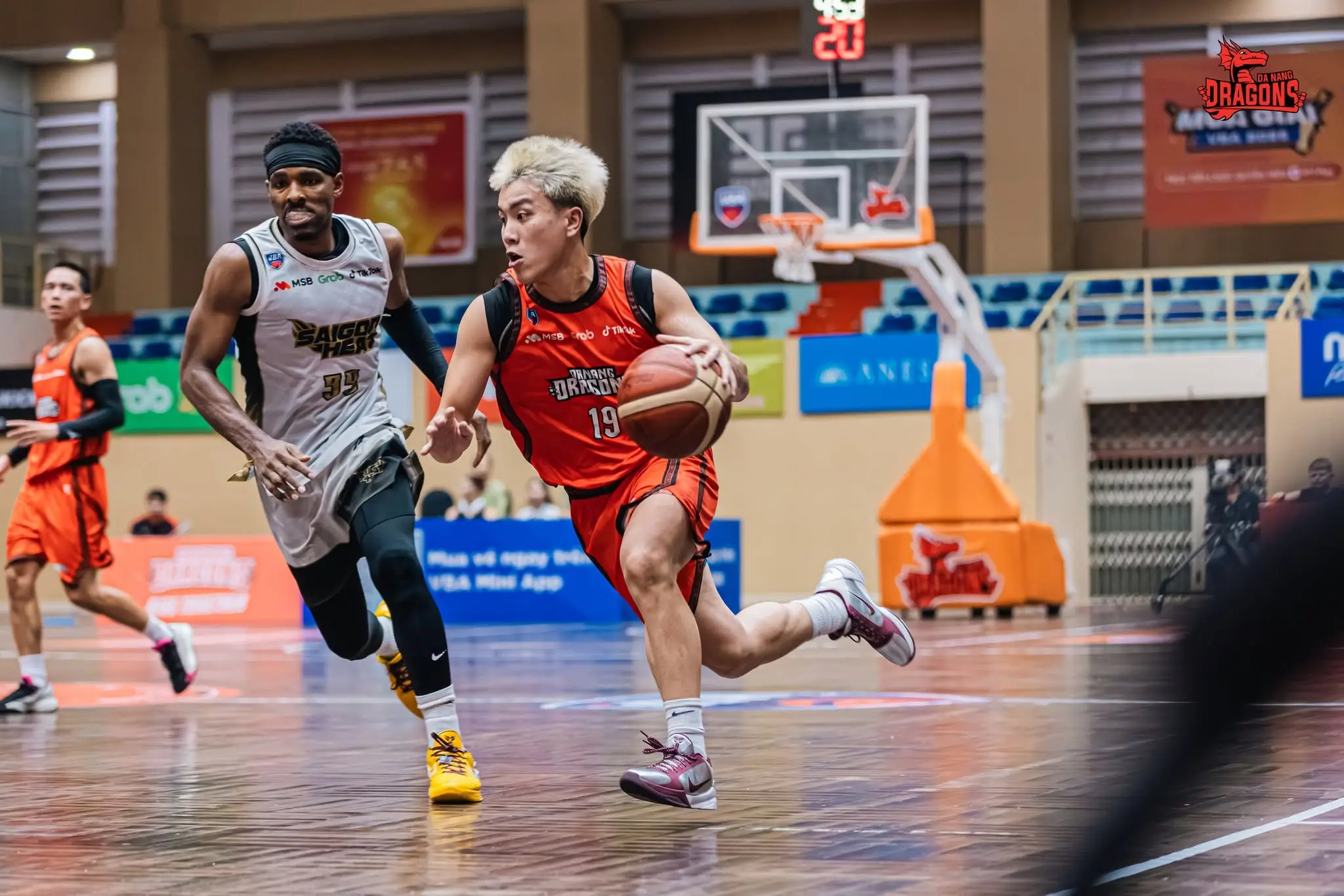 VBA 2026: Danang Dragons thu về nhiều giá trị sau cuộc đối đầu với Saigon Heat