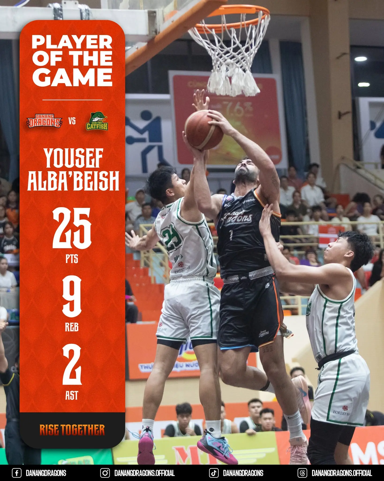 Giải Bóng Rổ VBA 2026: Da Nang Dragons Và Cantho Catfish Cống Hiến Màn Bản Lĩnh Đầy Kiêu Hãnh
