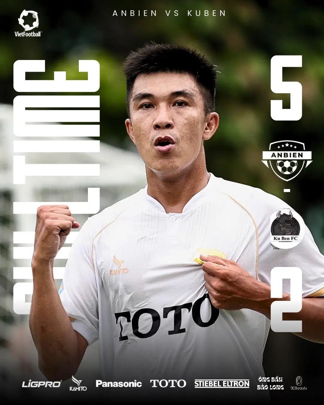 An Biên FC tiếp tục khẳng định vị thế tại SPL-S8 sau chiến thắng trước Ku Ben FC
