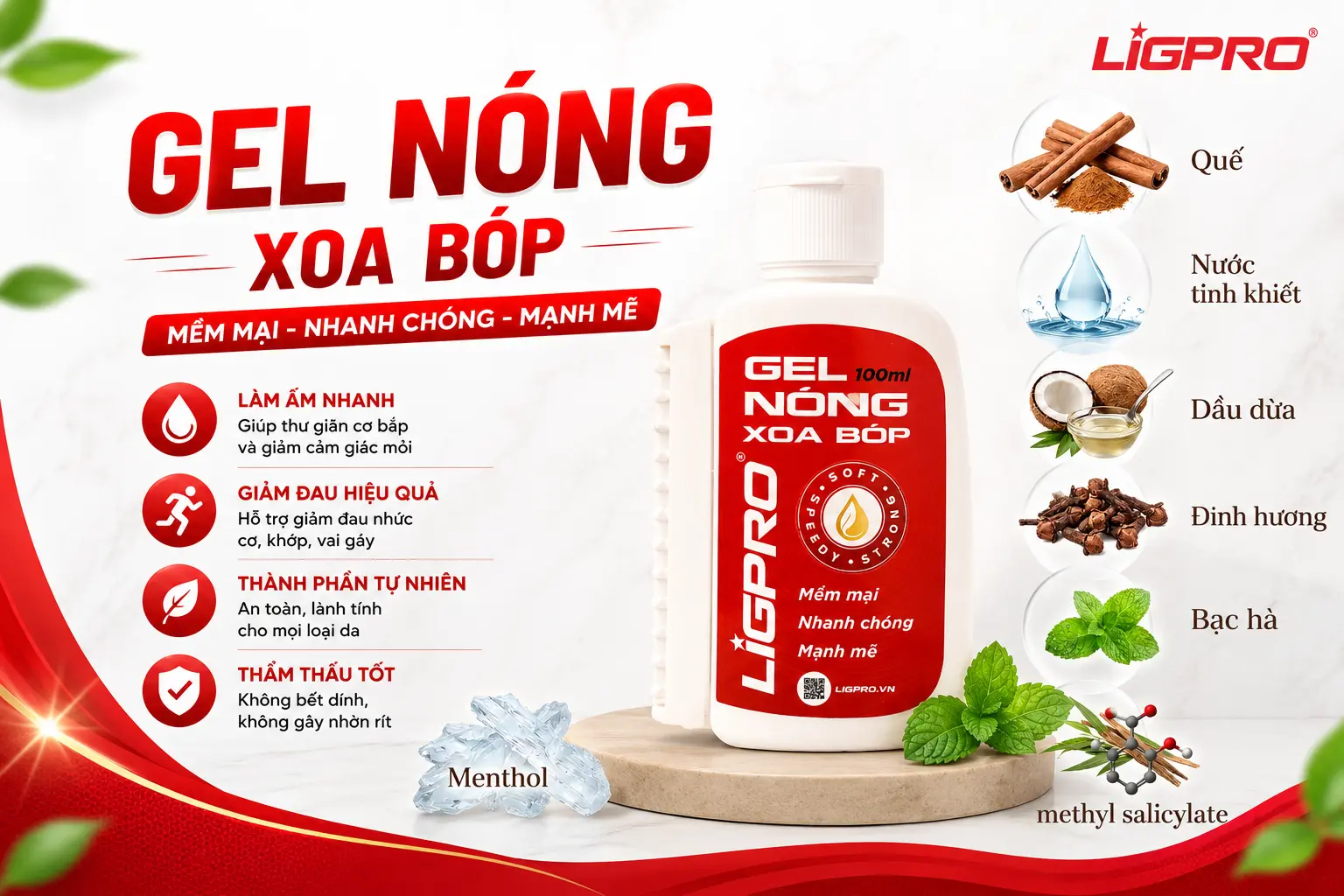 Lợi Ích Của Gel Nóng Thảo Dược Trong Hỗ Trợ Cải Thiện Đau Mỏi Hàng Ngày
