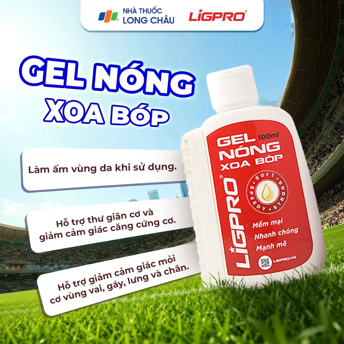Các Sản Phẩm Ligpro Chính Thức Có Mặt Tại Hệ Thống Nhà Thuốc Long Châu Trên Toàn Quốc