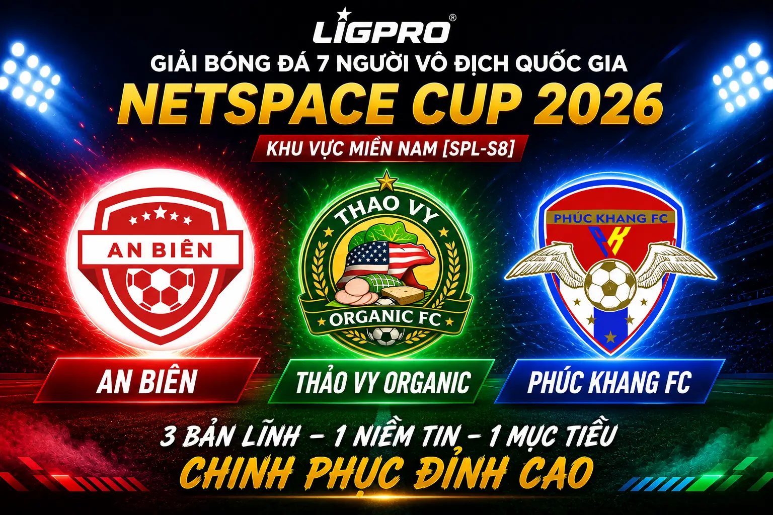 GIẢI BÓNG ĐÁ 7 NGƯỜI SPL-S8: HÀNH TRÌNH RỰC LỬA VÀ SỰ TRỖI DẬY CỦA NHỮNG THẾ LỰC KHÔNG THỂ BỊ KHUẤT PHỤC