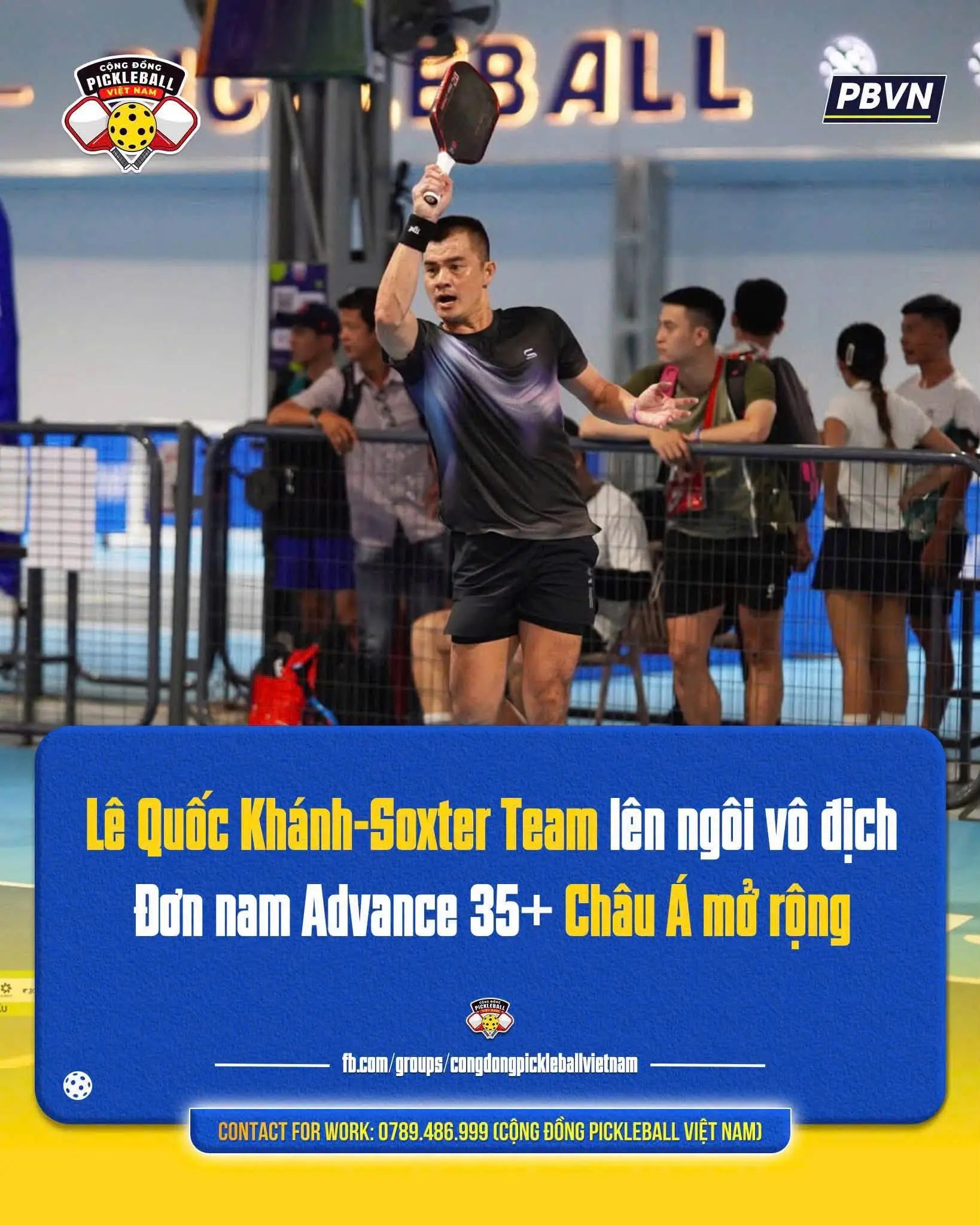 BẢN LĨNH LÊN NGÔI: VĐV LÊ QUỐC KHÁNH VÔ ĐỊCH NỘI DUNG ĐƠN NAM ADV 35+ TẠI AOPC 2026 – FITGON CUP