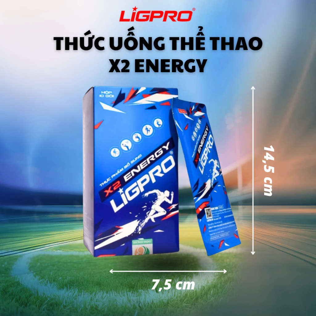 Thức Uống Thể Thao X2 ENERGY LIGPRO – Giải Pháp Phục Hồi Toàn Diện Cho Người Vận Động