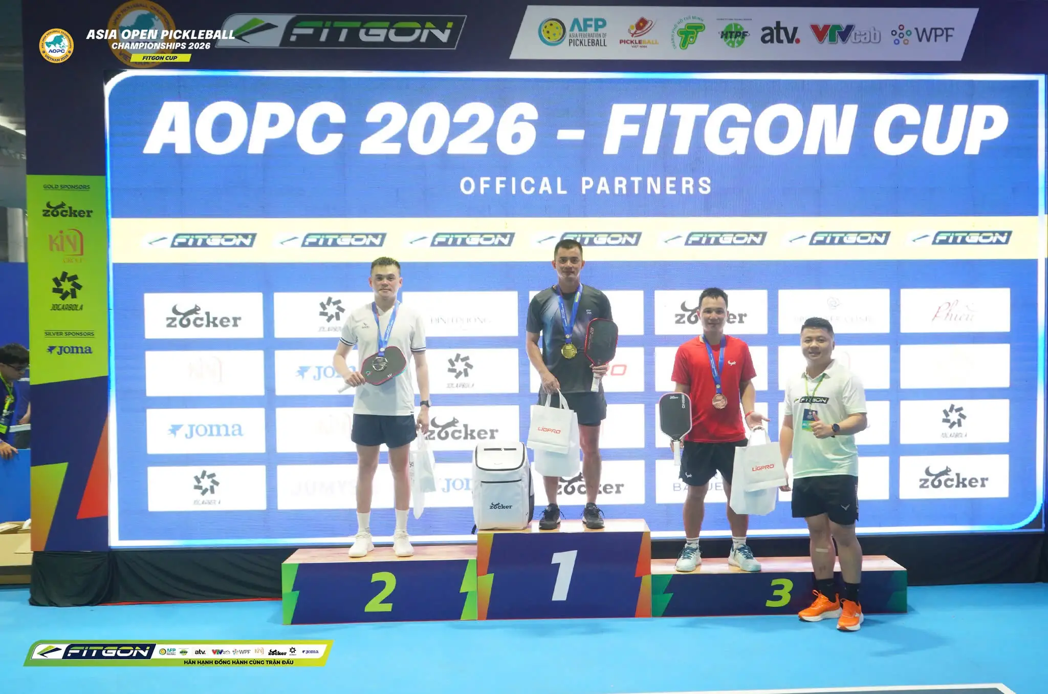 BẢN LĨNH LÊN NGÔI: VĐV LÊ QUỐC KHÁNH VÔ ĐỊCH NỘI DUNG ĐƠN NAM ADV 35+ TẠI AOPC 2026 – FITGON CUP