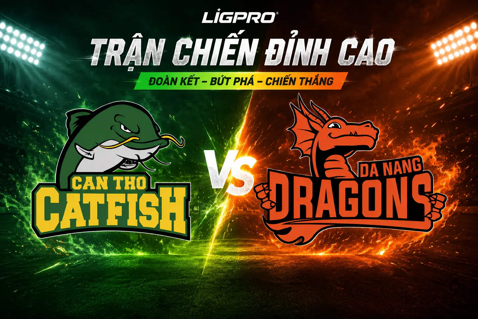 Màn Rượt Đuổi Tỉ Số Kịch Tính Giữa Cantho Catfish Và Da Nang Dragons Tại Mùa Giải VBA 2026