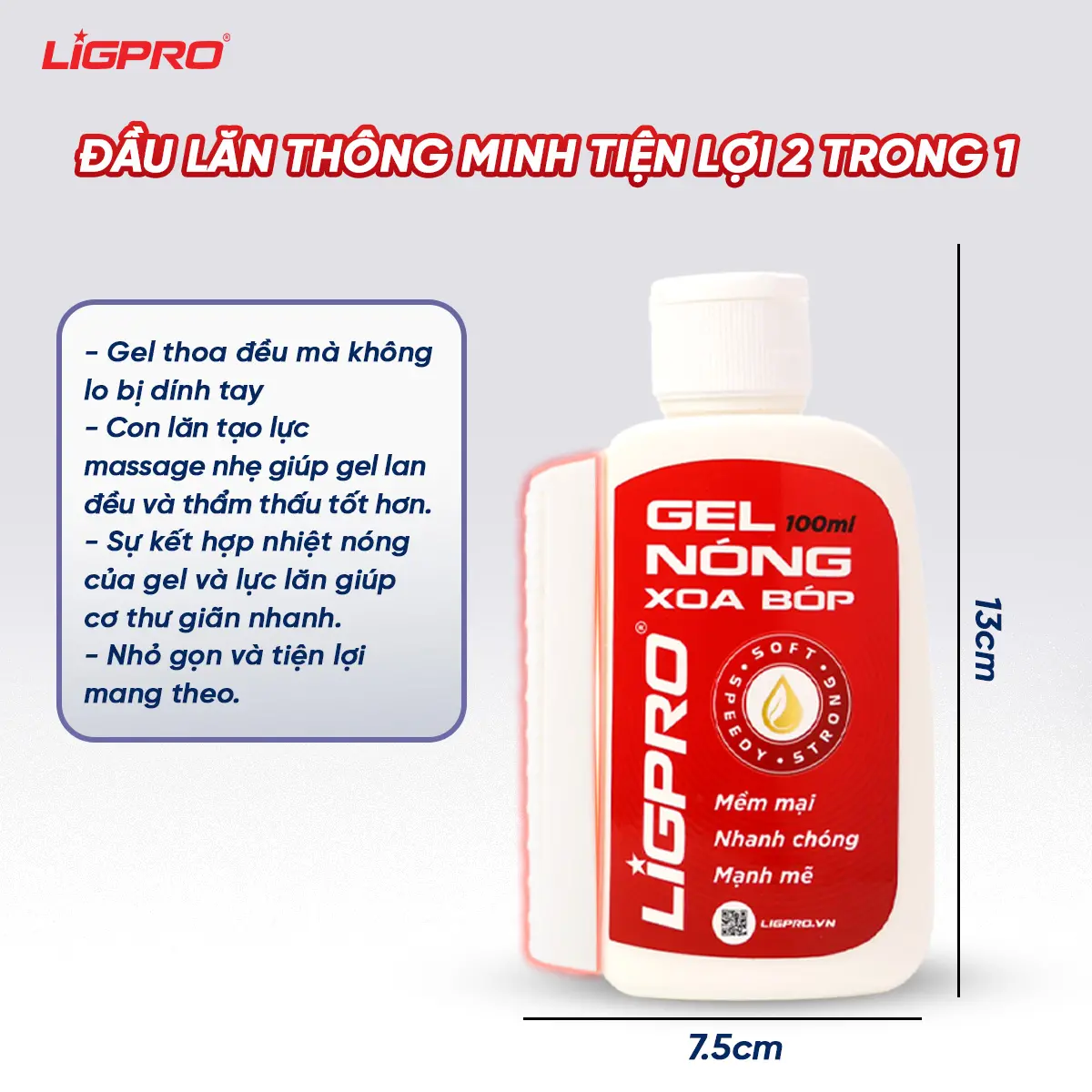 Combo Gel Xoa Bóp Dành Cho Xương Khớp Ligpro – Giải Pháp Toàn Diện Cho Cơ Khớp