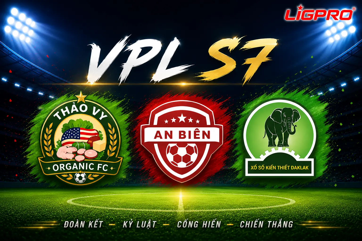 BÓNG ĐÁ 7 NGƯỜI VPL-S7: BẢN HÙNG CA CỦA THẢO VY, AN BIÊN VÀ XSKT ĐẮK LẮK