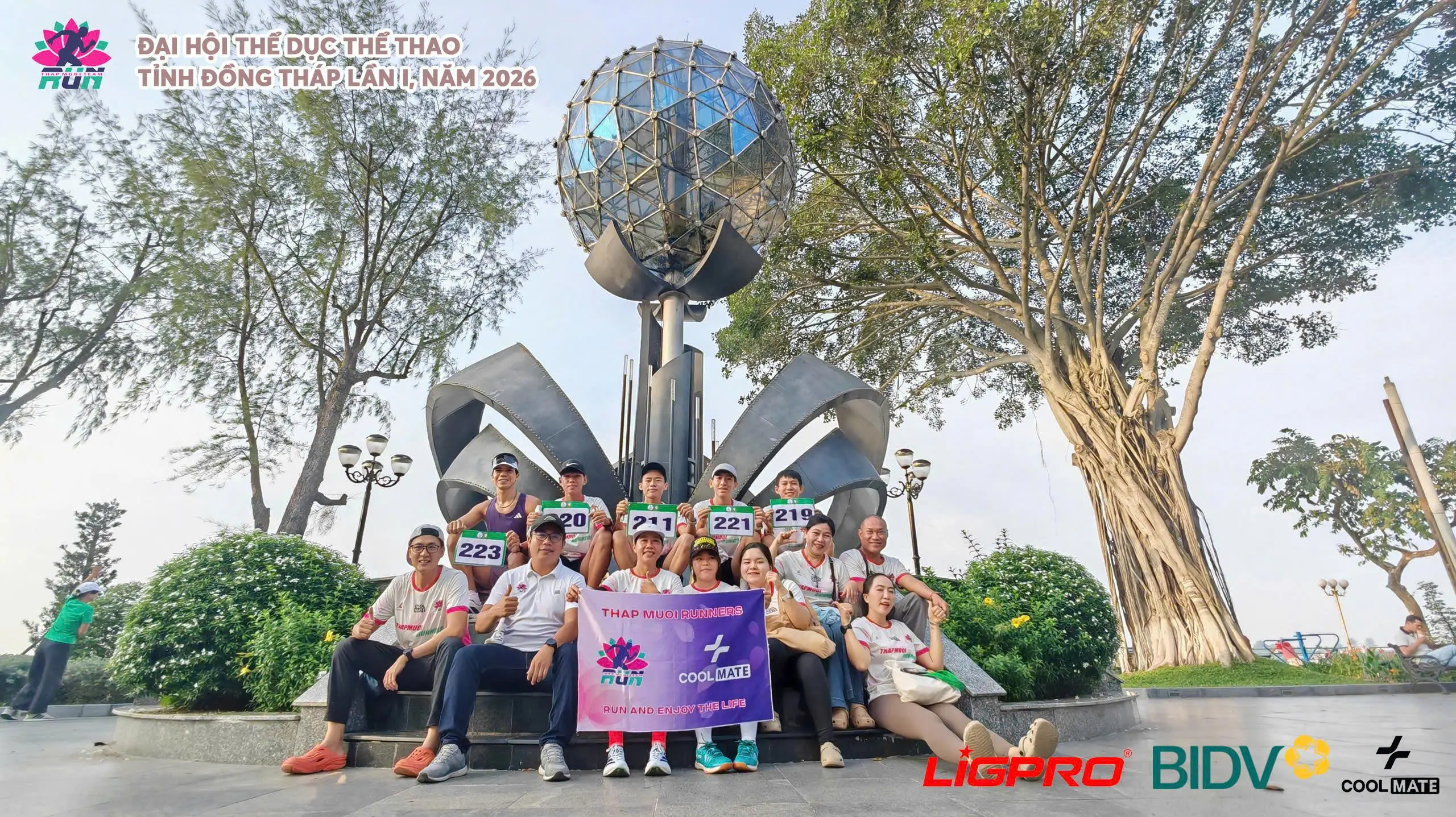 THÁP MƯỜI RUNNERS THAM DỰ ĐẠI HỘI TDTT TỈNH ĐỒNG THÁP 2026: LIGPRO ĐỒNG HÀNH CÙNG RUNNER BỨT PHÁ GIỚI HẠN
