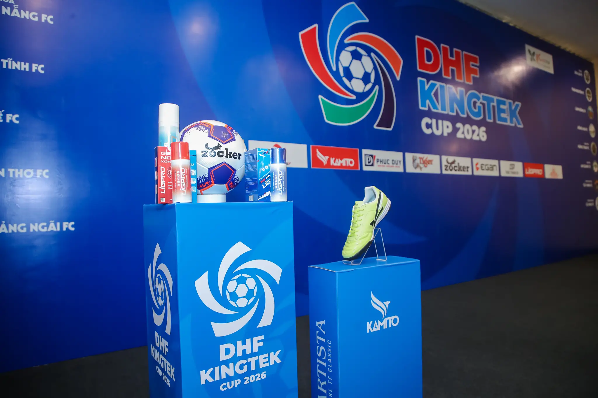 LIGPRO Đồng Hành Cùng DHF KINGTEK CUP 2026 – Mang Đến Giải Pháp Chăm Sóc Thể Thao Cho Giải Bóng Đá Hội Đồng Hương Toàn Quốc